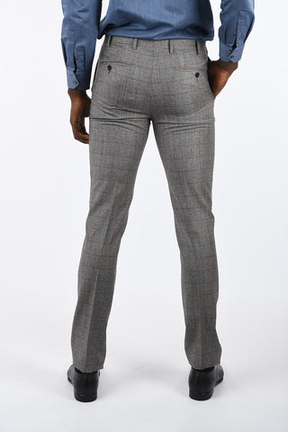 CC COLLECTION abito 2 bottoni drop 7 r windowpane check