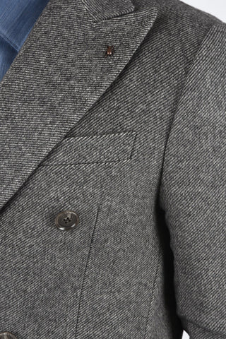 CC COLLECTION Cappotto Doppiopetto in Tweed