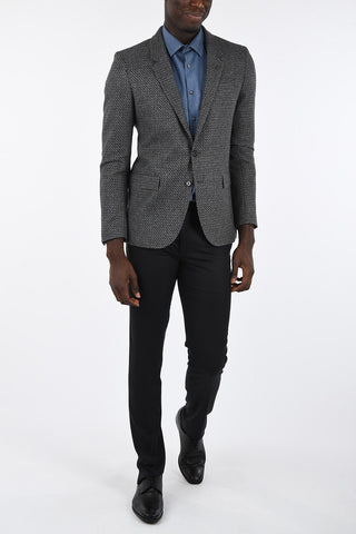 CC COLLECTION Hopsack 2 Button Blazer
