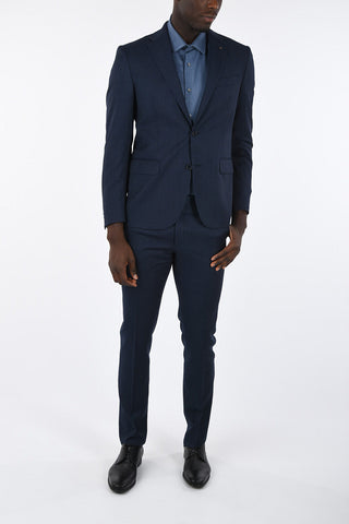 CC COLLECTION abito RIGHT 2 bottoni drop R pin check 