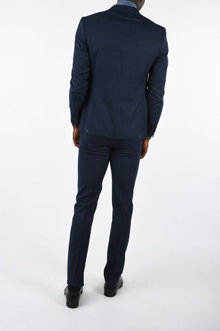 CC COLLECTION abito RIGHT 2 bottoni drop R pin check 
