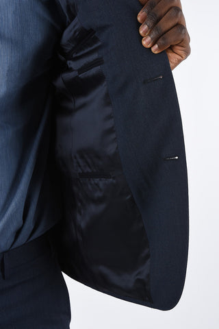 CC COLLECTION abito RIGHT 2 bottoni drop R pin check 
