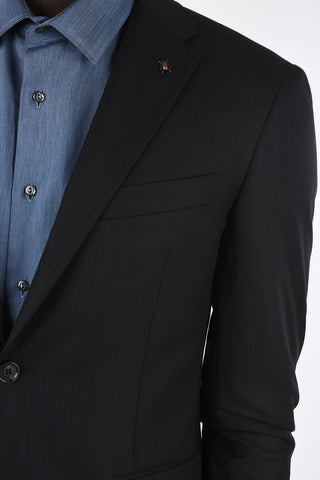 CC COLLECTION Hairline Striped 2 Button Suit