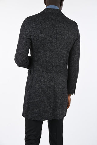 CC COLLECTION 3 Button Melange Coat