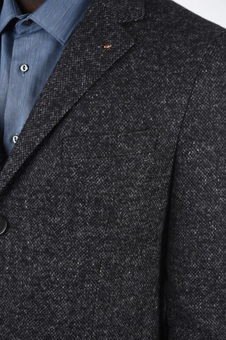 CC COLLECTION 3 Button Melange Coat