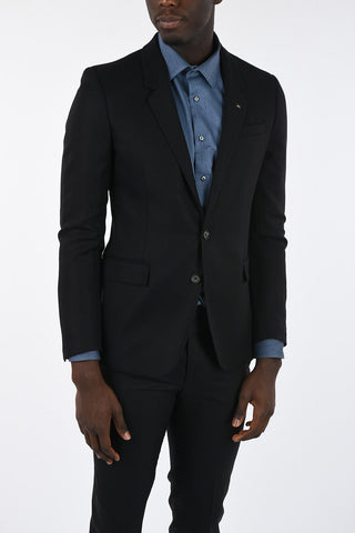 CC COLLECTION Hopsack 2 Button Blazer