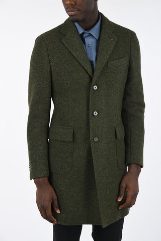 CC COLLECTION 3 Button Bouclé Coat