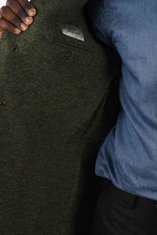 CC COLLECTION 3 Button Bouclé Coat
