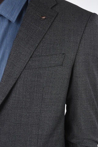 CC COLLECTION side vents pin check drop 7 r 2-button suit