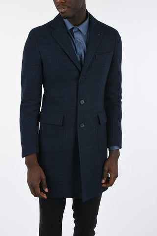 CC COLLECTION Hidden Closure Coat