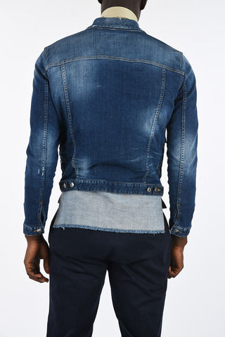 Denim Distressed Jacket