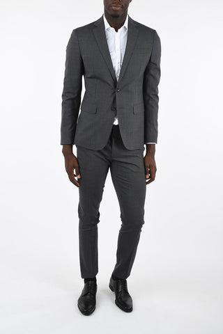 Virgin Wool Side Vents 2-Botton PARIS Suit