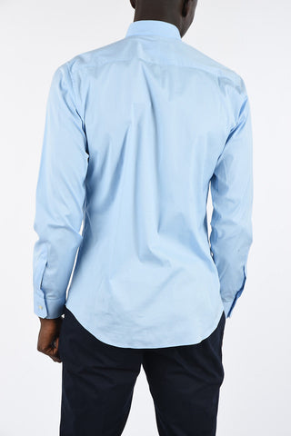Popeline Spread Collar Shirt
