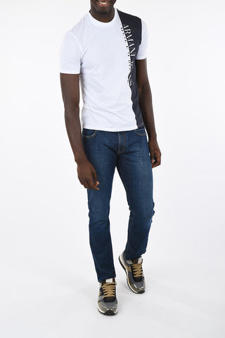 ARMANI JEANS Crew-Neck Print T-shirt