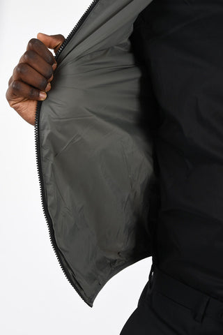 ARMANI JEANS Giubbotto con Cappuccio e Zip Frontale 