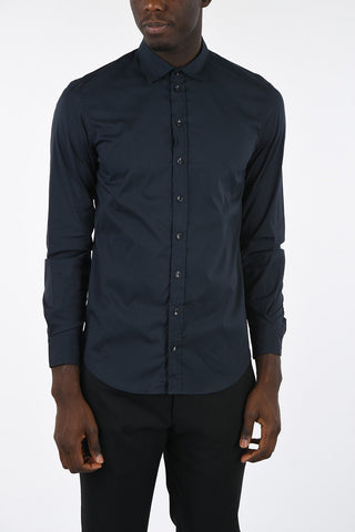 COLLEZIONI Spread Collar Shirt