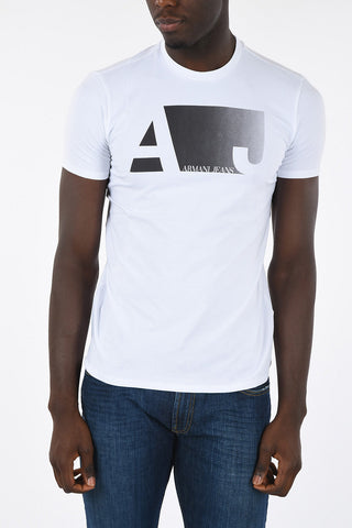 ARMANI JEANS Slim Fit Print T-shirt