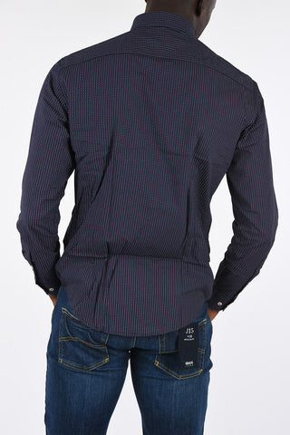 ARMANI JEANS Polka Dots Custom Fit Shirt