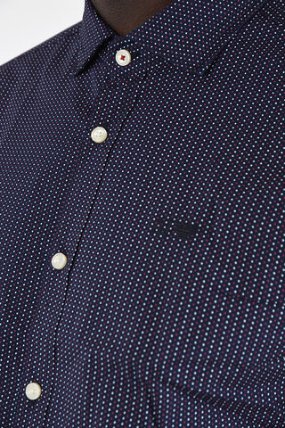 ARMANI JEANS Polka Dots Custom Fit Shirt