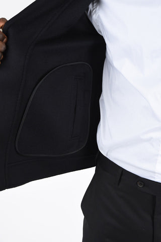 GIORGIO ARMANI Cashmere Asymmetric Jacket