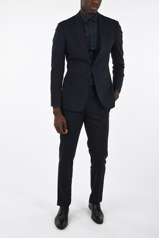 COLLEZIONI Virgin Wool Side Vents 2-button G LINE Suit
