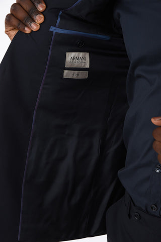 COLLEZIONI Virgin Wool Side Vents 2-button G LINE Suit