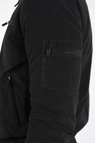 ARMANI JEANS Hooded Padded Anorak