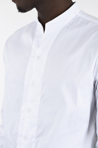 COLLEZIONI Camicia Collo Coreana con Bottoni Automatici