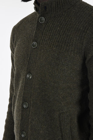 ARMANI JEANS Slim Fit Turtle-neck Cardigan