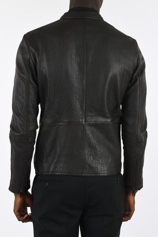 ARMANI JEANS Giubbotto Biker in Pelle