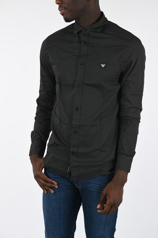 ARMANI JEANS Camicia Oxford Custom Fit