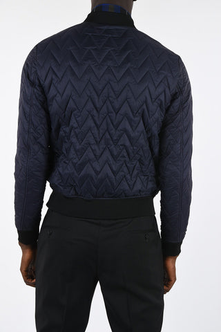 ARMANI JEANS Bomber Trapuntato Crop