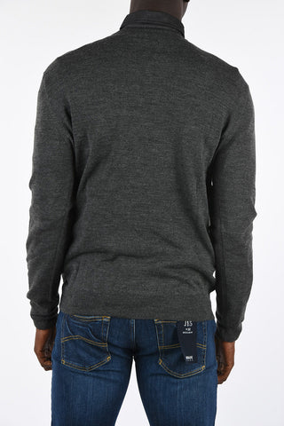 ARMANI JEANS Virgin Wool V -Neck Sweater