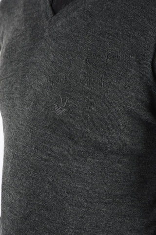 ARMANI JEANS Virgin Wool V -Neck Sweater