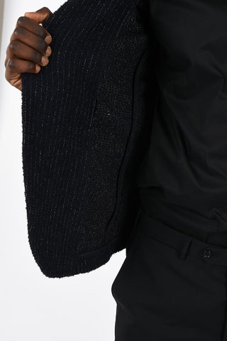 ARMANI JEANS Blazer Gessata 2 bottoni due Spacchi