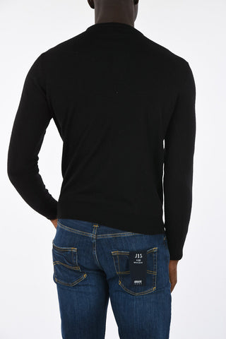 ARMANI JEANS Virgin Wool Crew-Neck Sweater
