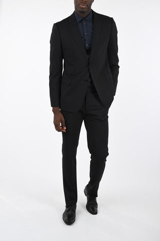 COLLEZIONI Virgin Wool Side Vents 2-button M LINE Suit