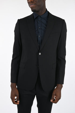 COLLEZIONI Virgin Wool Side Vents 2-button M LINE Suit