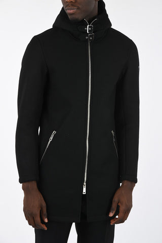 ARMANI JEANS Full Zip Hooded Coat