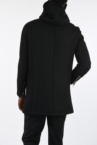 ARMANI JEANS Full Zip Hooded Coat