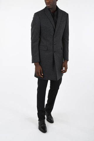 COLLEZIONI bouclé chesterfield coat