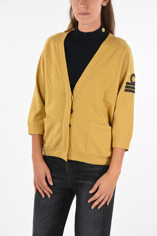 Cashmere Short Sleeve Cardigan