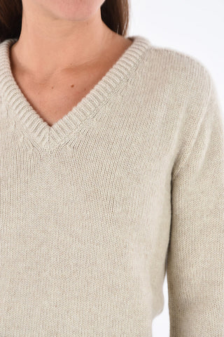 cashmere v-neck sweater