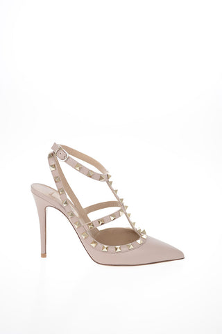 GARAVANI Leather ROCKSTUD Pumps 11 cm