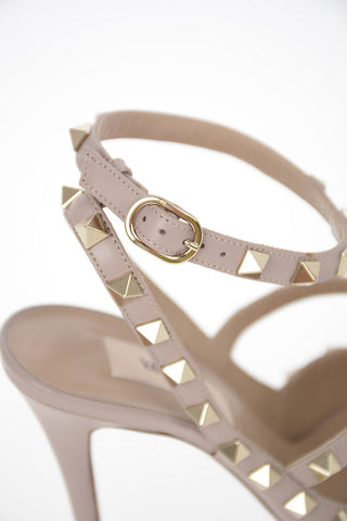 GARAVANI Leather ROCKSTUD Pumps 11 cm