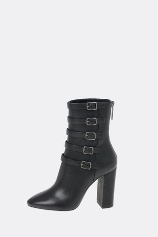 Leather LOU Calf Length Boots 10cm