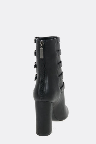 Leather LOU Calf Length Boots 10cm