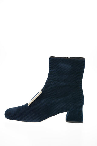 Corduroy TRES VIVIER Booties 5cm
