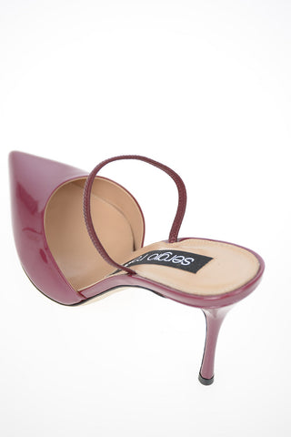 Slingbacks in Vernice 9cm