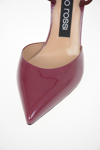 Slingbacks in Vernice 9cm